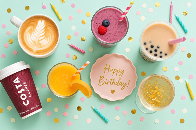 Image showing birthday freebie drinks