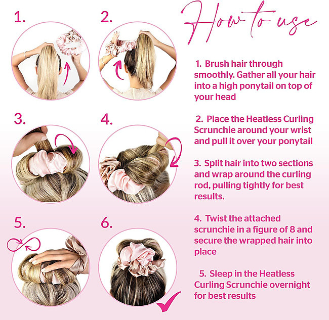 Brushworks Heatless Curling Hair Scrunchie £2.34 @ Amazon