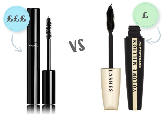 Chanel Le Volume de Chanel vs Maybelline Lash Sensational Mascara